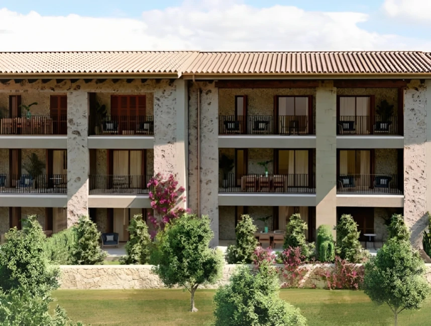 New development: Two-bedroom apartment with garden in Bunyola-2