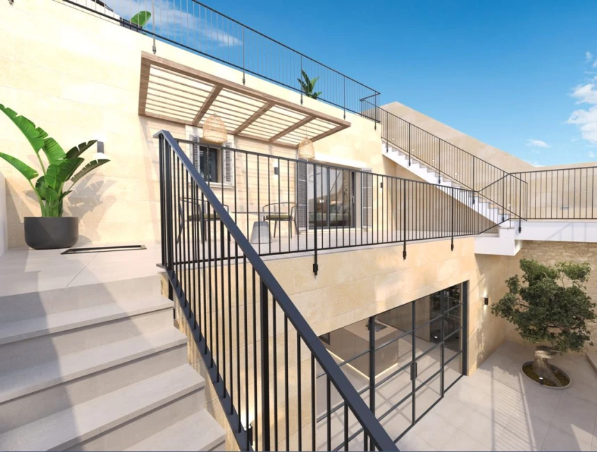Casa de nova construcció al cor de ses Salines amb vistes a Cabrera-11