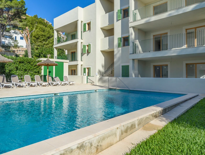 Nouveau complexe d'appartements avec piscine communautaire près de la mer à Puerto Pollensa-14