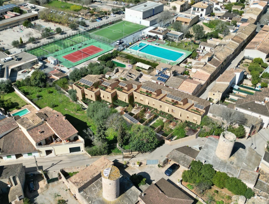 Eco-akoestische huizen met privézwembad in Sencelles-8