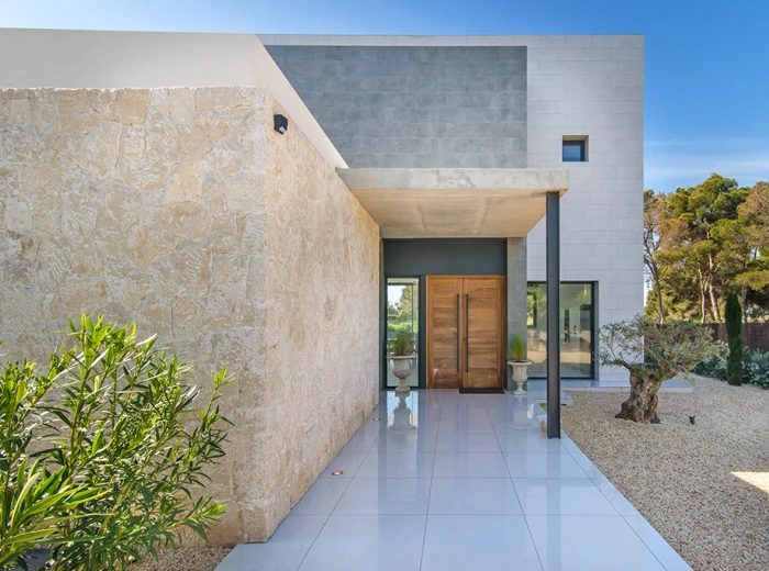 Modern new built villa with sea views in Puig de Ros-3