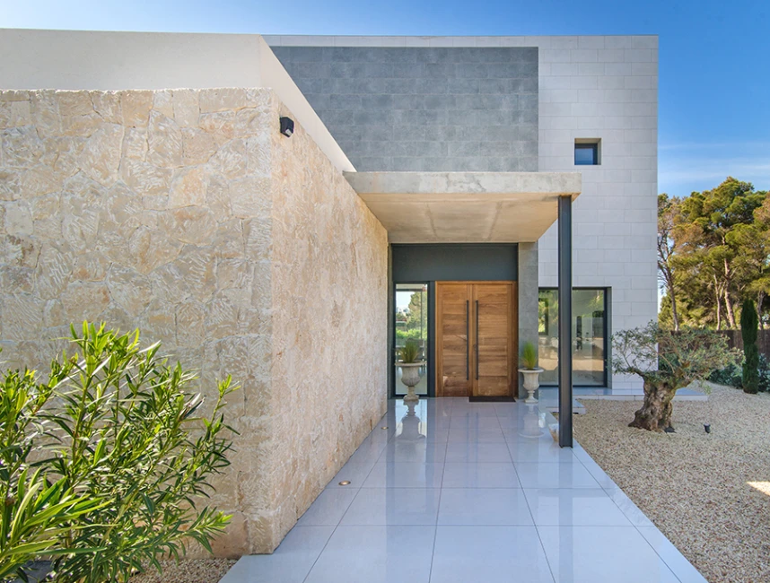 Modern new built villa with sea views in Puig de Ros-3