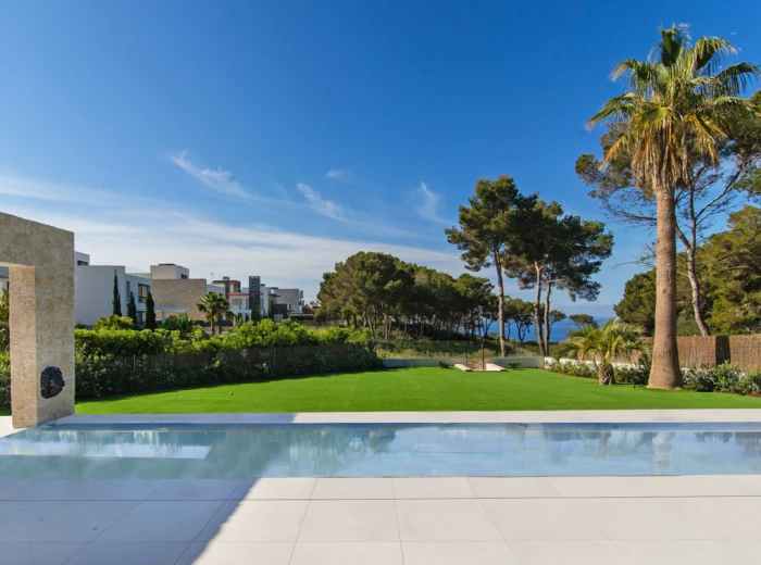Moderna villa di nuova costruzione con vista sul mare a Puig de Ros-2