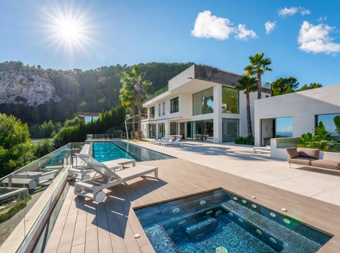 Luxurious villa with breathtaking sea views-4