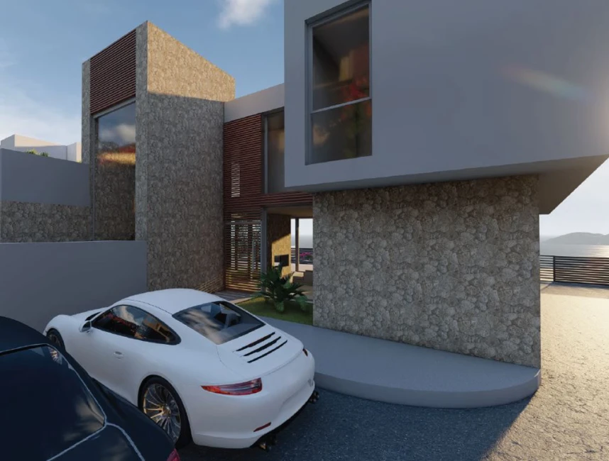 Villa di nuova costruzione di alta qualità con vista mare a Bellavista-5