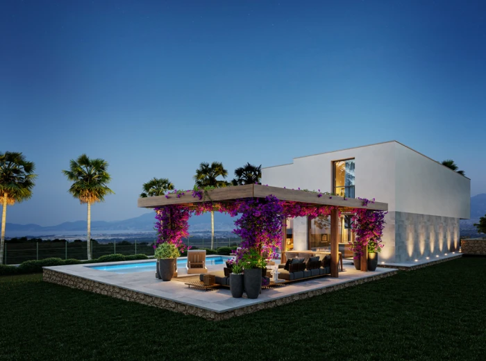 Obra nueva: Moderna Villa de diseño en Son Gual-12