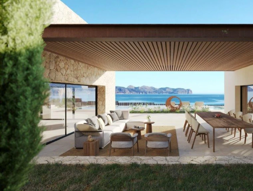 Spectaculaire villa en front de plage à Mal Pas-3