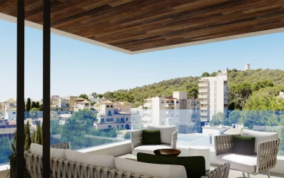Underbar nybyggd lägenhet i Palma