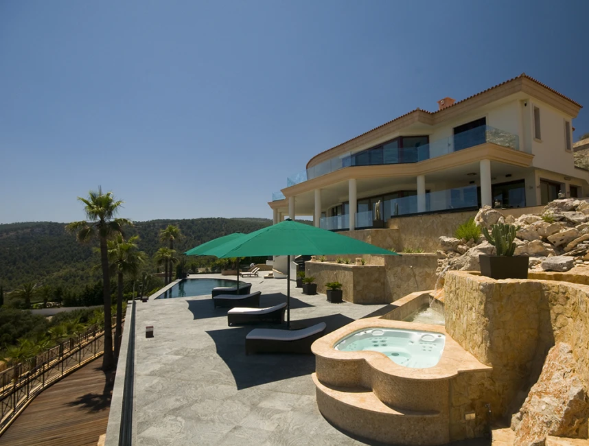Uitzonderlijke villa met zeezicht in Son Vida, Palma de Mallorca-3