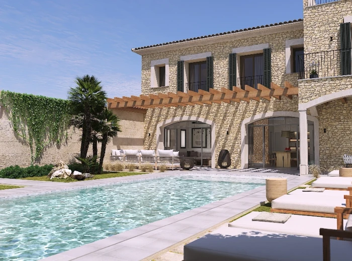 Exclusive village house with luxury garden-1
