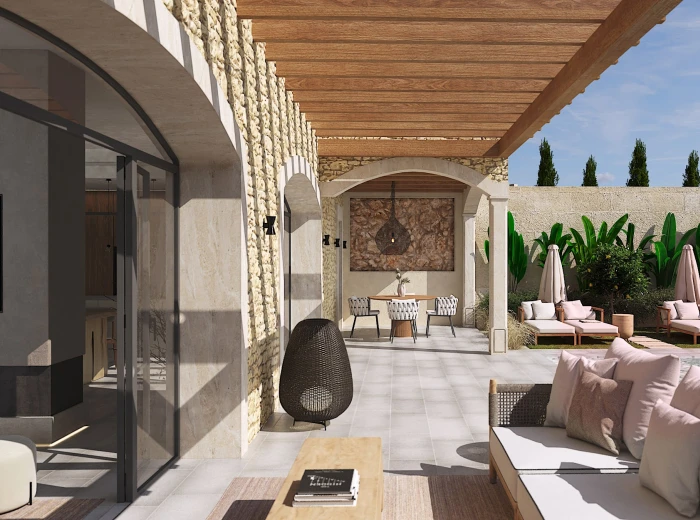Exclusive village house with luxury garden-7
