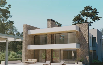 Moderne luxe villa vlakbij het strand te koop, Puerto Pollensa