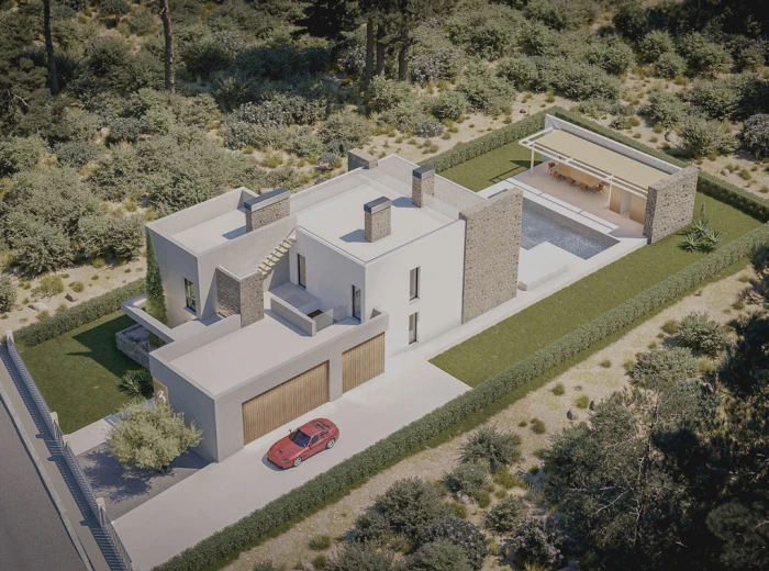 Moderne luxe villa vlakbij het strand te koop, Puerto Pollensa-3