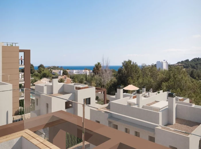 Modern villa in a new complex with pool in Font de sa Cala-11