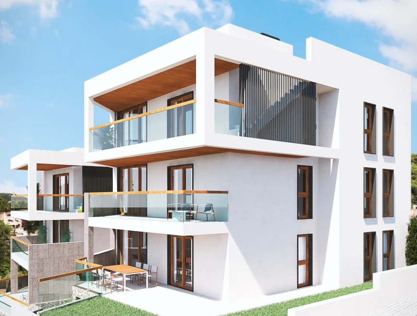 Can Estadé : Nouvelle construction d'un penthouse avec vue sur la mer, piscine privée sur le toit et terrasse-12