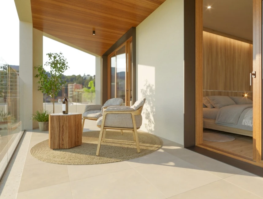 Can Estadé: Nieuwbouw penthouse met zeezicht en privézwembad en terras op het dak-2