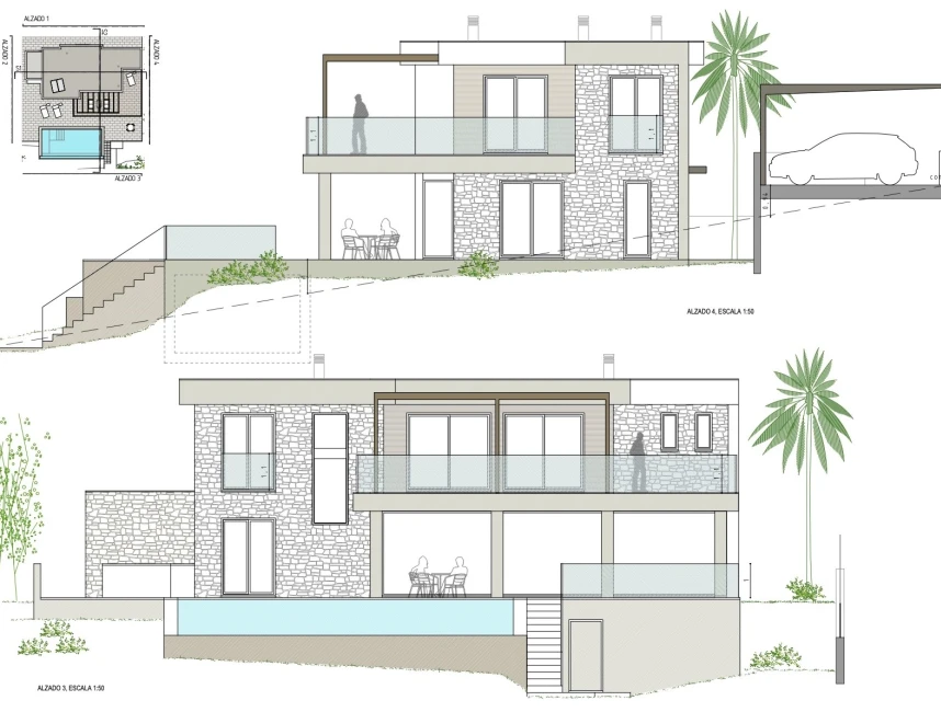 Plot with shell and building licence near the Cala Mandia bay-6