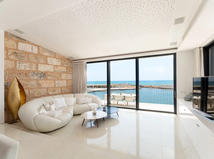 Singular vila de luxe enfront del mar a Portixol-3