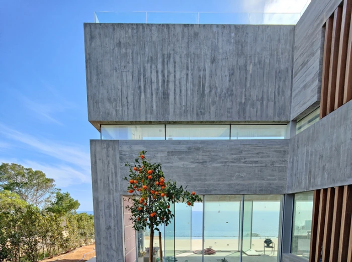 Modern villa vid havet i Cala Pi-4