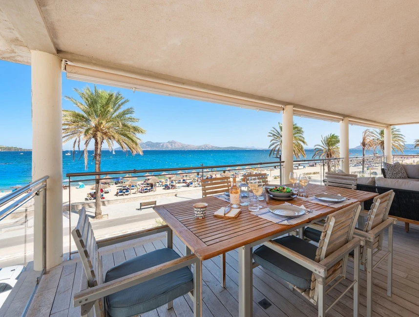Excellent family sized penthouse by the beach in Puerto Pollensa-9