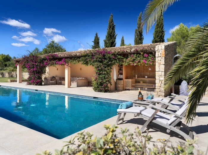 Exquisite Mediterranean Finca in Calvia with Pool, Guest House, and Horse Stables-16