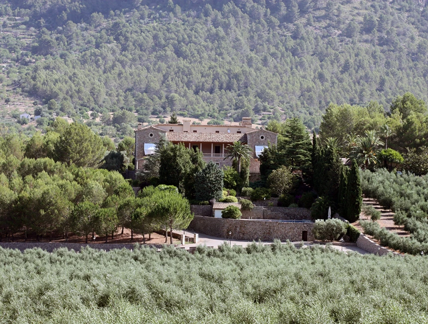 Squisita casa padronale nella valle di Tramuntana a Puigpunyent, Maiorca-22