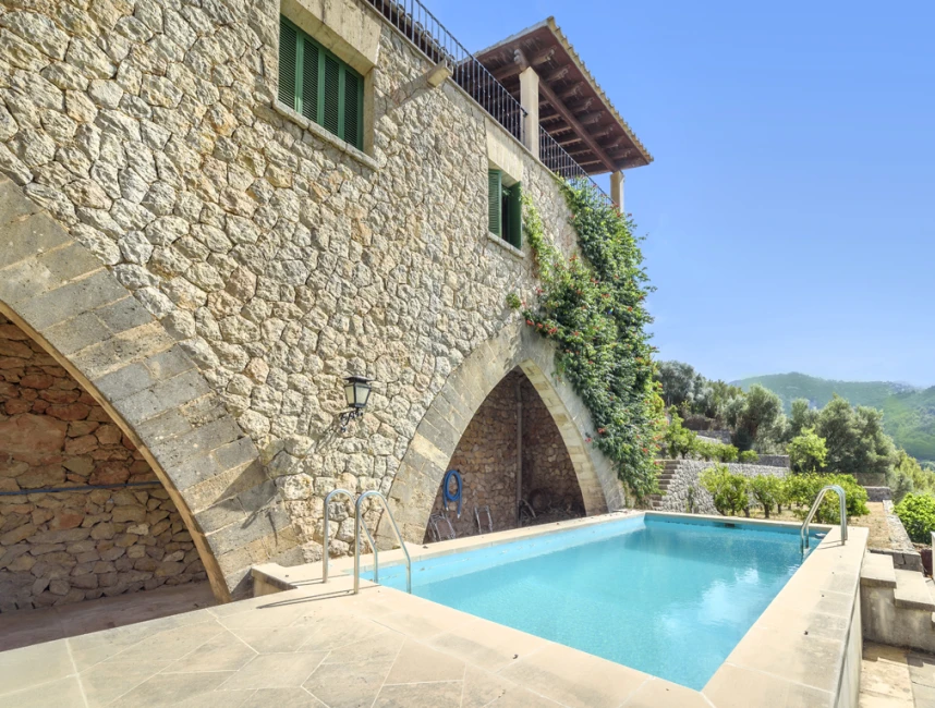 Manor house with swimming pool in Valldemossa-2