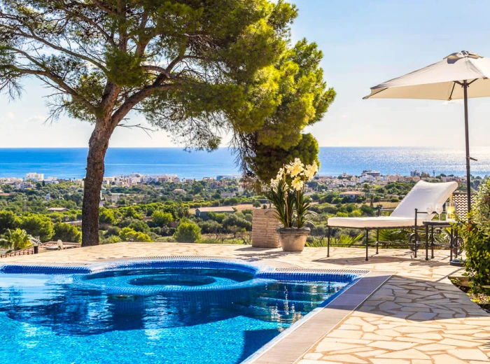 Elegante villa con magníficas vistas al mar en Son Servera-1