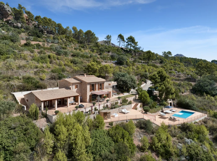 Stone finca with valley and sea views-13