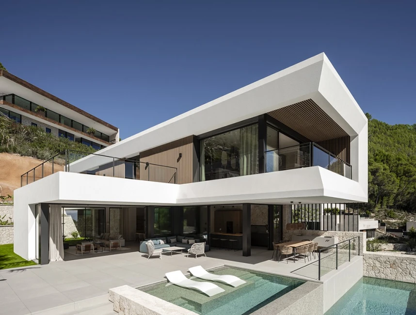 Villa sophistiquée avec vue spectaculaire à Son Vida, Majorque-9