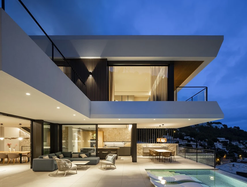 Architecturally sophisticated villa in Son Vida-20