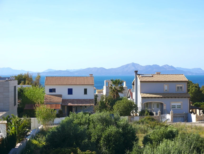 Villa neuve avec vue sur la mer et piscine à Colònia St. Pere-4