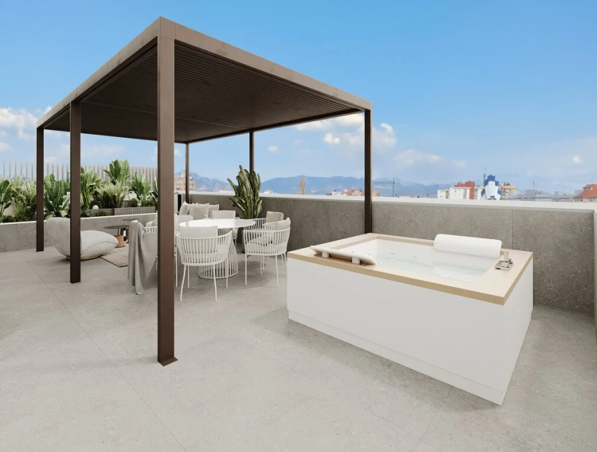 Modern takvåning i nytt designprojekt - Palma de Mallorca, Nou Lllevant-5