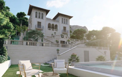 Villa Italia - edificio storico con nuovo progetto