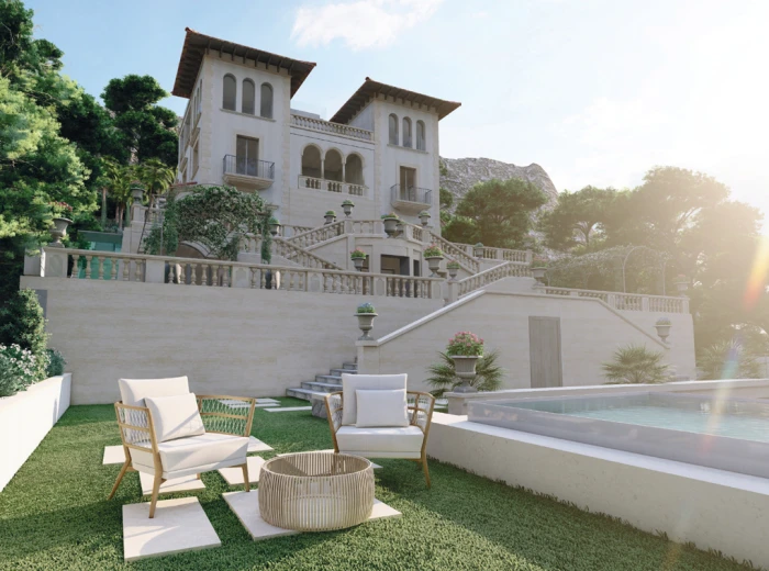 Villa Italia - historisk byggnad med nytt projekt-1