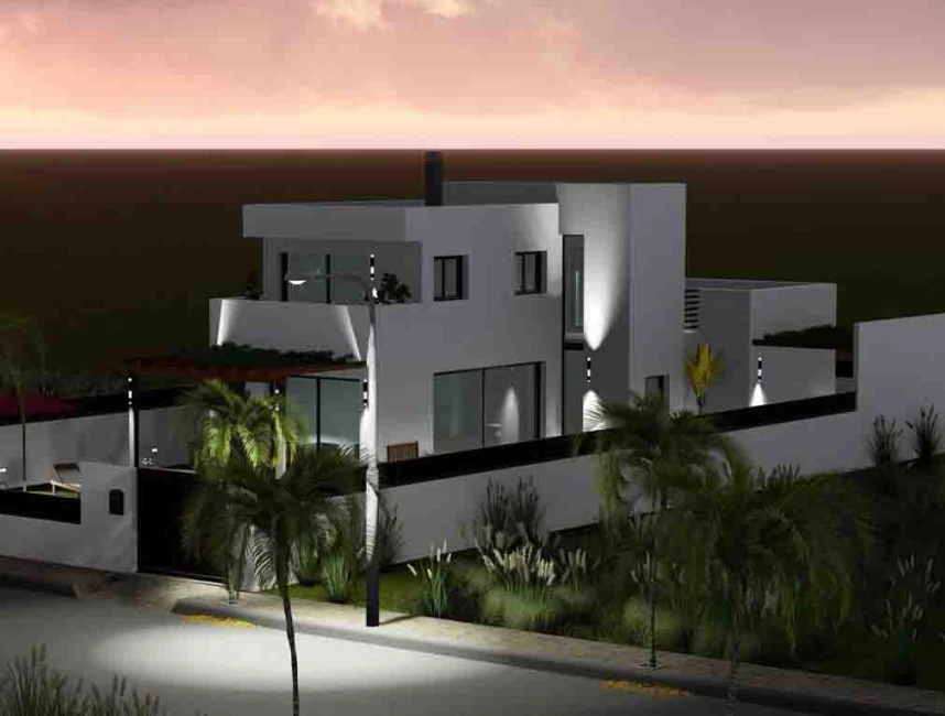 Building plot with sea view in Las Palmeras-3