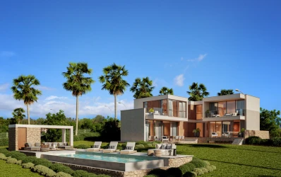 *Nieuw project* Exclusieve villa met uitzicht op de baai van Palma