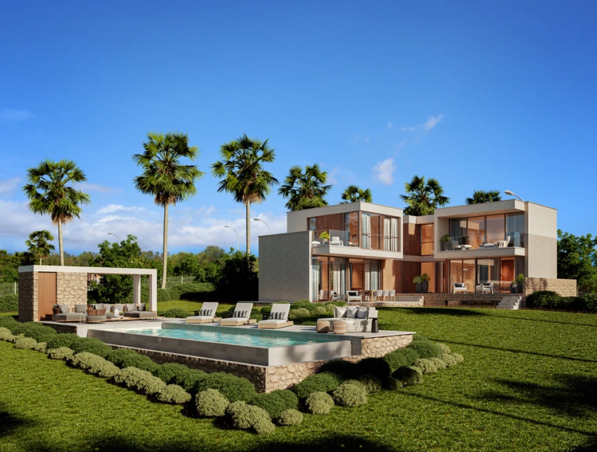 *Nieuw project* Exclusieve villa met uitzicht op de baai van Palma-1
