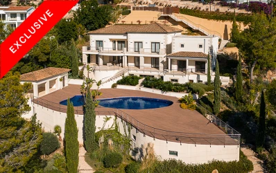 Villa med gästhus i Son Vida, Palma de Mallorca