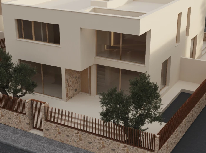 New build: Excellent semi-detached houses for sale in Can Picafort-3