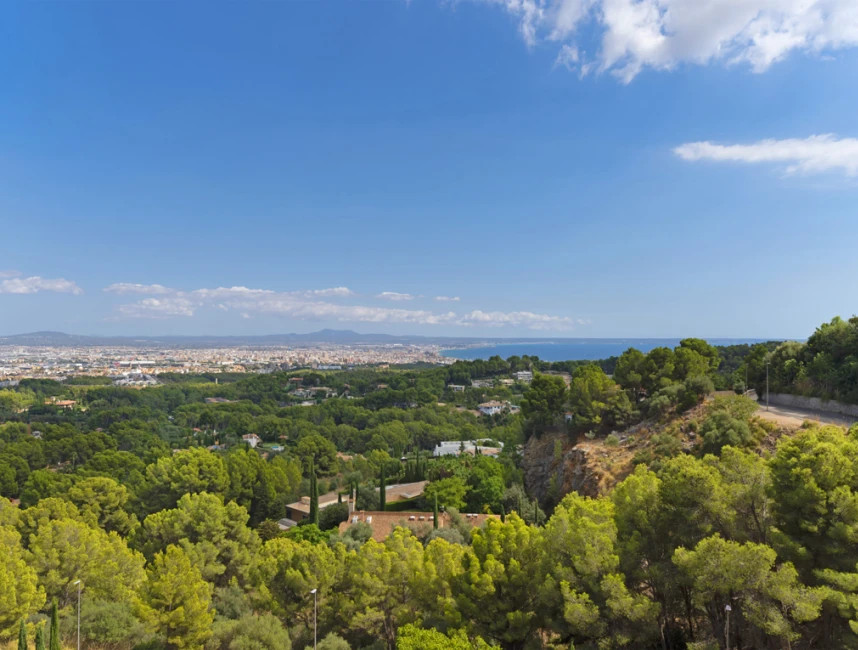 Luxusvilla mit Blick auf die Bucht von Palma-2