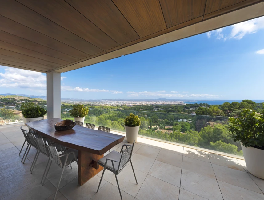 Luxe villa met uitzicht op de baai van Palma-4