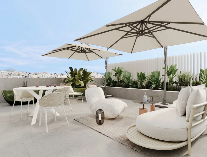 Habitation moderne avec éléments de design dans un nouveau projet de construction - Palma de Mallorca, Nou Llevant-3