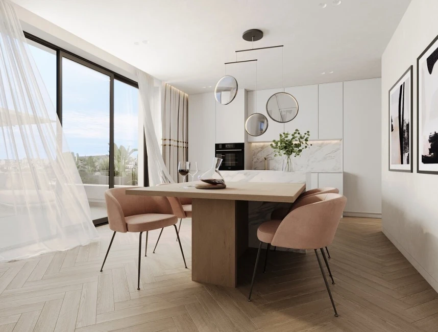Modern living with design elements in new building project - Palma de Mallorca, Nou Llevant-5