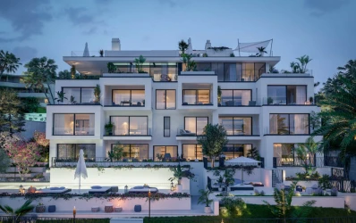 Redo att flytta in: Nybyggd högkvalitativ lägenhet med havsutsikt
