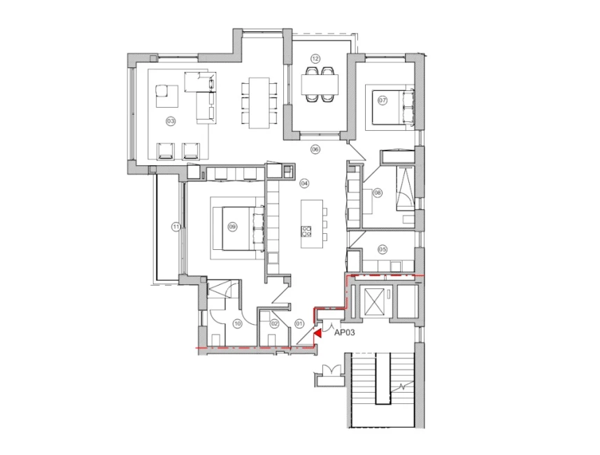 Redo att flytta in: Nybyggd högkvalitativ lägenhet med havsutsikt-7