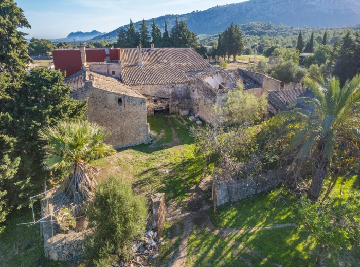Beautiful old finca with renovation project very close to Pollensa-3