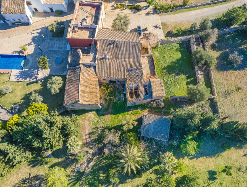 Beautiful old finca with renovation project very close to Pollensa-9