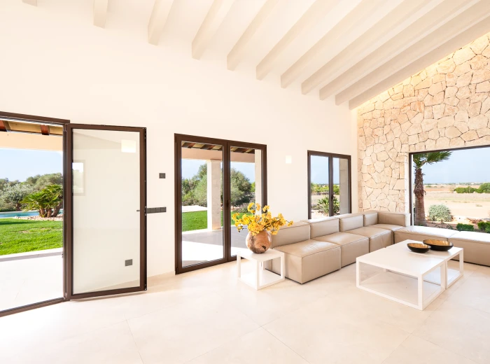 Modern new build villa with views of Ses Salines-10