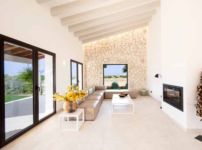 Modern new build villa with views of Ses Salines-11